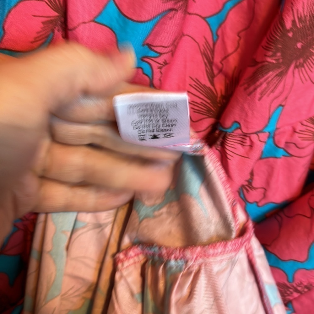 XÍRENA Maisie Tiered Cotton Poplin Maxi Dress M - Picture 10 of 10